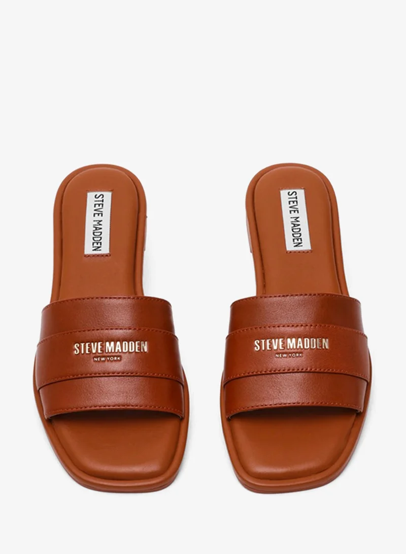 STEVE MADDEN  Nappa Leather Flat Sandals for Women | Best Price UAE